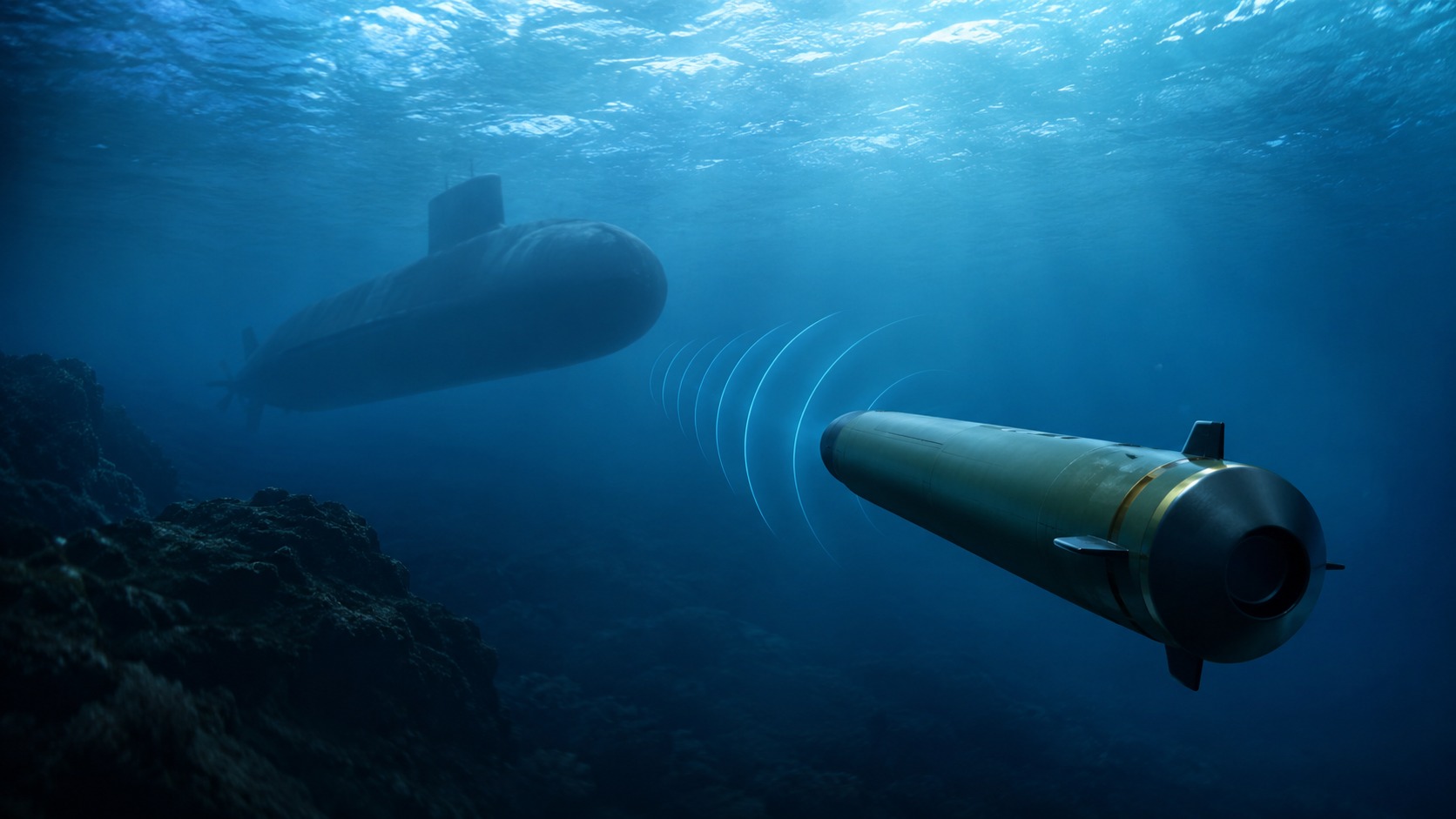 Torpedo homing and acoustic guidance