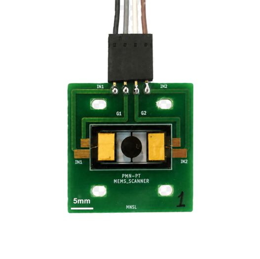 PMN-PT MEMS scanner board