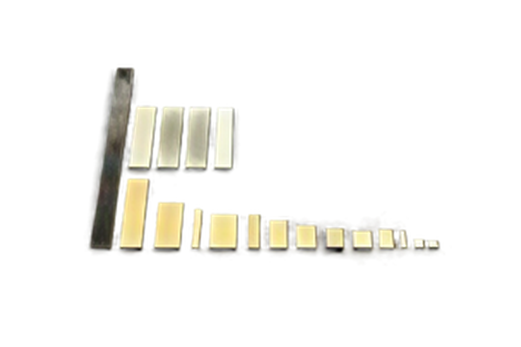 Early single-crystal sensor elements